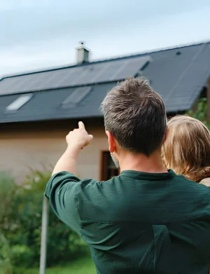 Zrekonštruovaný energeticky úsporný dom